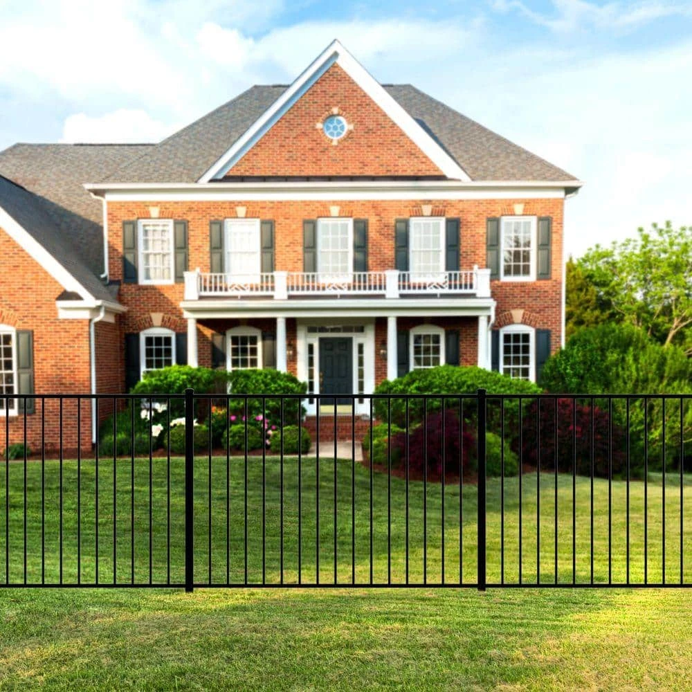 New 🛒 Newtown 4 ft. H x 6 ft. W Black Aluminum Pre-Assembled Fence Panel by FORGERIGHT 🔥 13 New 🛒 Newtown 4 ft. H x 6 ft. W Black Aluminum Pre-Assembled Fence Panel by FORGERIGHT 🔥 - Image 11