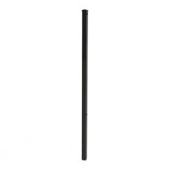 Buy 🎁 Newtown 2 in. x 2 in. x 6 ft. Black Aluminum Fence Line Post with Flat Cap by FORGERIGHT 😍