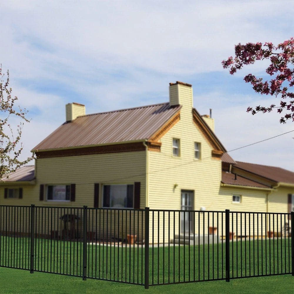 Outlet ๐ฏ Newtown 2 in. x 2 in. x 6 ft. Black Aluminum Fence Corner Post with Flat Cap by FORGERIGHT ๐ฅฐ 11 Outlet ๐ฏ Newtown 2 in. x 2 in. x 6 ft. Black Aluminum Fence Corner Post with Flat Cap by FORGERIGHT ๐ฅฐ - Image 9