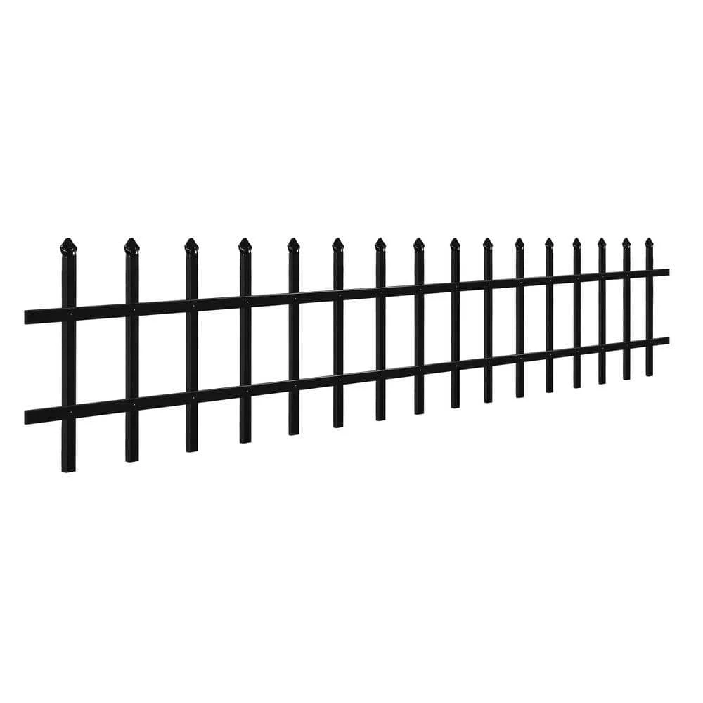 Wholesale π 3/4 in. x 1.5 ft. x 6 ft. Black Aluminum Fence Puppy Guard Add-On Panel by Mainstreet Aluminum Fence β 6 Wholesale π 3/4 in. x 1.5 ft. x 6 ft. Black Aluminum Fence Puppy Guard Add-On Panel by Mainstreet Aluminum Fence β - Image 4