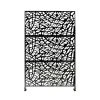 Buy 😍 6.5 ft. H x 4 ft. W Laser Cut Galvanized Steel Privacy Screen by Unbranded 😉 -Cheap Fence Gates Plus Store black outdoor privacy screens d0102hpkmza 64 1000