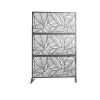 Deals π 6.33 ft. H x 3.93 ft. W Black Laser Cut Metal Privacy Screen 3-Panels by Unbranded βοΈ 2 Deals π 6.33 ft. H x 3.93 ft. W Black Laser Cut Metal Privacy Screen 3-Panels by Unbranded βοΈ -Cheap Fence Gates Plus Store black outdoor privacy screens gm l 27 64 1000
