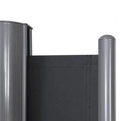 Best reviews of ✔️ 237 in. x 63 in. Patio Retractable Double Folding Side Awning Screen Divider by ANGELES HOME 👍 -Cheap Fence Gates Plus Store black outdoor privacy screens m35 8op72 fa 1000