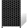 Budget ๐ 6.33 ft. H x 3.93 ft. W Laser Cut Metal Privacy Screen in Black by Unbranded โญ 2 Budget ๐ 6.33 ft. H x 3.93 ft. W Laser Cut Metal Privacy Screen in Black by Unbranded โญ -Cheap Fence Gates Plus Store black outdoor privacy screens xz511bz46 64 1000