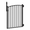 Wholesale 😀 Aquatine 3 ft. x 4 ft. Black Aluminum Fence Pool Gate by PEAK 😀 1 Wholesale 😀 Aquatine 3 ft. x 4 ft. Black Aluminum Fence Pool Gate by PEAK 😀 -Cheap Fence Gates Plus Store black powder coat peak metal fence gates 56163 64 1000