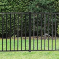 Budget ✔️ Aquatine 2 in. x 2 in. x 5.93 ft. Black Aluminum Soft Surface Pool Fence Post by PEAK ✔️ 7 Budget ✔️ Aquatine 2 in. x 2 in. x 5.93 ft. Black Aluminum Soft Surface Pool Fence Post by PEAK ✔️ -Cheap Fence Gates Plus Store black powder coat peak metal fence posts 56013 31 1000