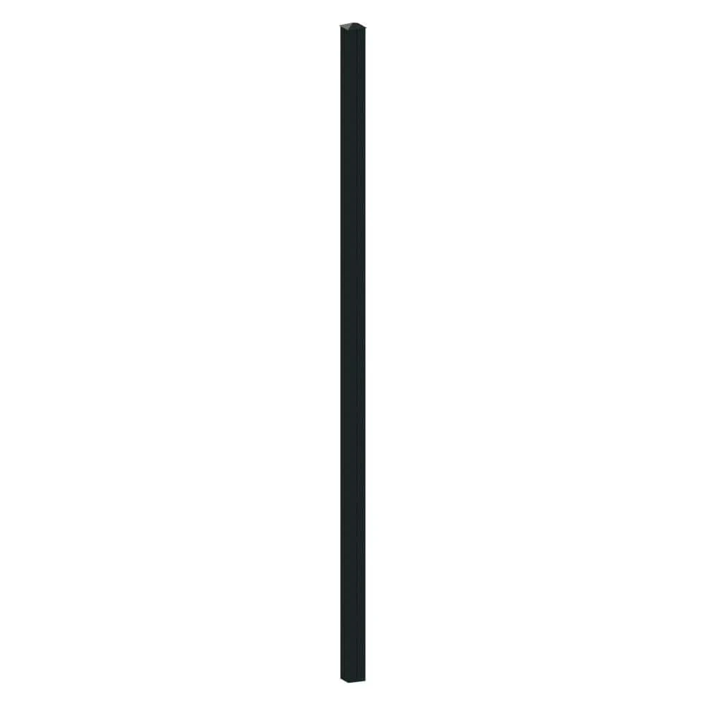 Budget ✔️ Aquatine 2 in. x 2 in. x 5.93 ft. Black Aluminum Soft Surface Pool Fence Post by PEAK ✔️ 3 Budget ✔️ Aquatine 2 in. x 2 in. x 5.93 ft. Black Aluminum Soft Surface Pool Fence Post by PEAK ✔️