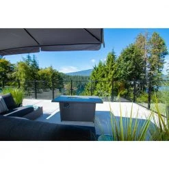 Budget 🌟 AquatinePLUS 2.38 in. x 2.38 in. x 4.20 ft. Black Aluminum Hard Surface Pool Fence Post by PEAK 🌟 -Cheap Fence Gates Plus Store black powder coat peak metal fence posts 57003 76 1000