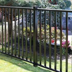 Best reviews of 👏 AquatinePLUS 2.38 in. x 2.38 in. x 5.94 ft. Black Aluminum Soft Surface Pool Fence Post by PEAK ❤️ -Cheap Fence Gates Plus Store black powder coat peak metal fence posts 57013 c3 1000