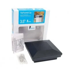 Top 10 ❤️ 3.5 in. x 3.5 in. Black Sand Aluminum Flat Pyramid Post Cap by Fortress Accents ✨ 7 Top 10 ❤️ 3.5 in. x 3.5 in. Black Sand Aluminum Flat Pyramid Post Cap by Fortress Accents ✨ -Cheap Fence Gates Plus Store black sand fortress accents deck post caps 52500358 c3 1000