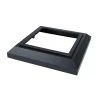 Hot Sale ❤️ 6 in. x 6 in. Black Sand Aluminum Deck Post Base Cover by Fortress Accents ⭐ -Cheap Fence Gates Plus Store black sand fortress accents deck post caps 52506018 64 1000