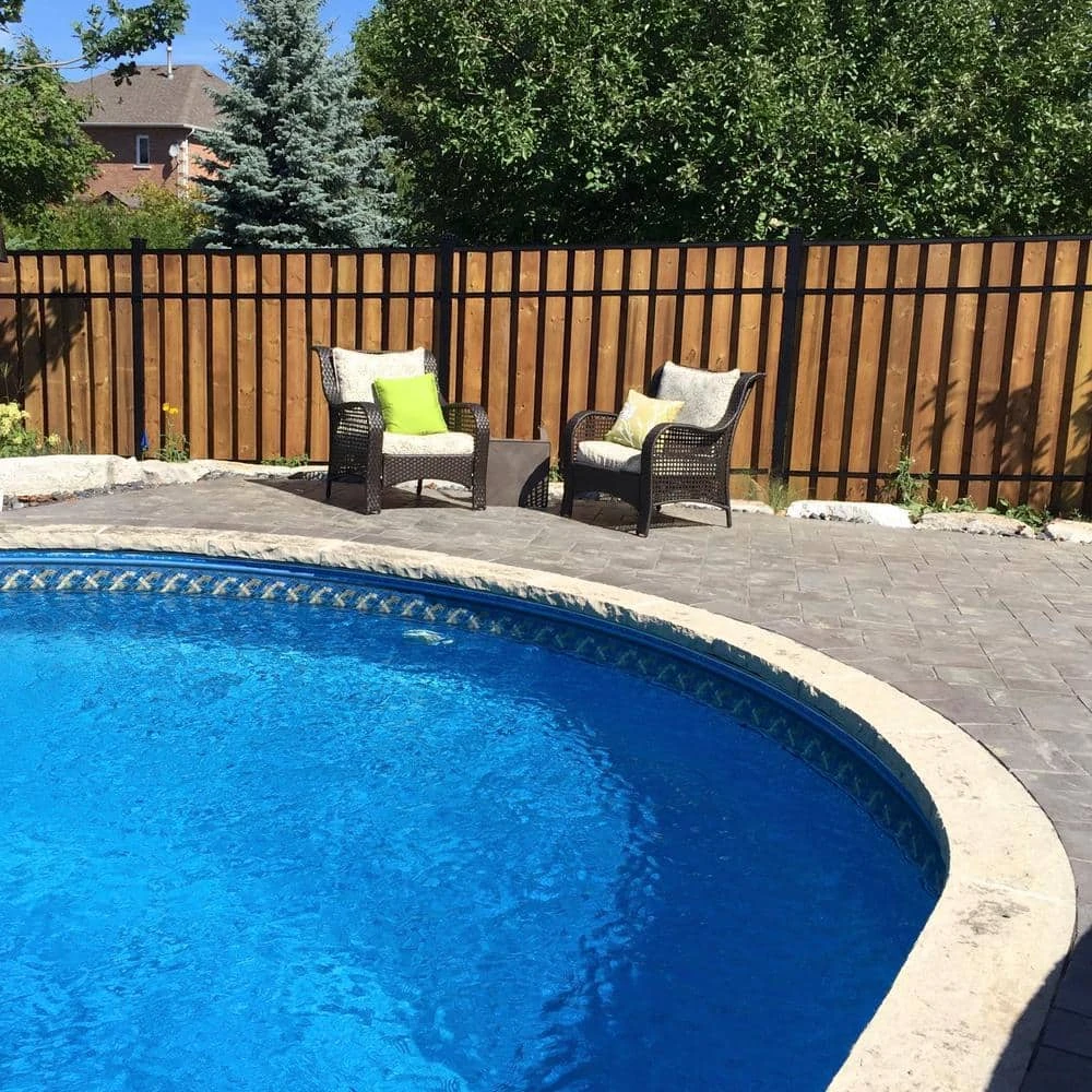 Top 10 😉 3 in. x 2 in. x 92.5 in. Black Aluminum Cap Rail for the Top of Slip Fence Vertical Fence System by Slipfence ✔️ 5 Top 10 😉 3 in. x 2 in. x 92.5 in. Black Aluminum Cap Rail for the Top of Slip Fence Vertical Fence System by Slipfence ✔️ - Image 3