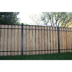 Top 10 😉 3 in. x 2 in. x 92.5 in. Black Aluminum Cap Rail for the Top of Slip Fence Vertical Fence System by Slipfence ✔️ 20 Top 10 😉 3 in. x 2 in. x 92.5 in. Black Aluminum Cap Rail for the Top of Slip Fence Vertical Fence System by Slipfence ✔️ -Cheap Fence Gates Plus Store black slipfence composite fence rails sf2 vcr93 44 1000