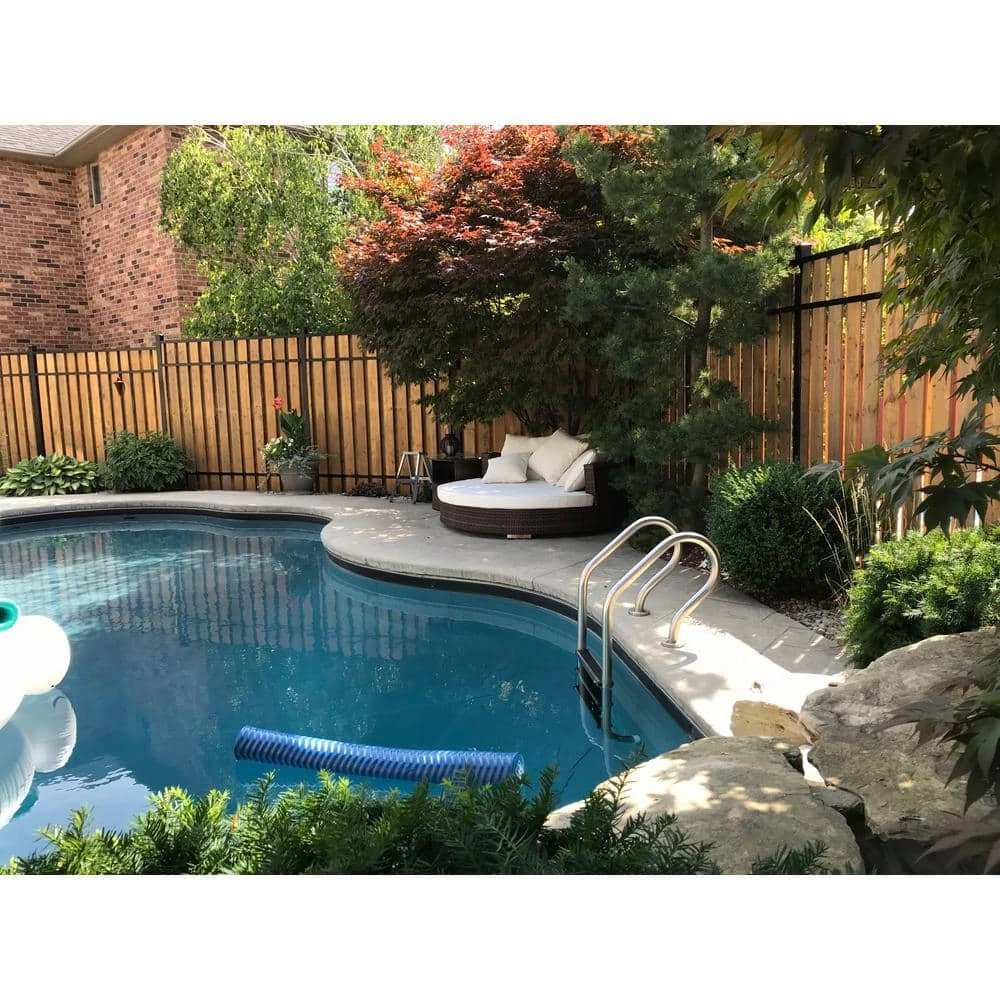 Top 10 😉 3 in. x 2 in. x 92.5 in. Black Aluminum Cap Rail for the Top of Slip Fence Vertical Fence System by Slipfence ✔️ 12 Top 10 😉 3 in. x 2 in. x 92.5 in. Black Aluminum Cap Rail for the Top of Slip Fence Vertical Fence System by Slipfence ✔️ - Image 10