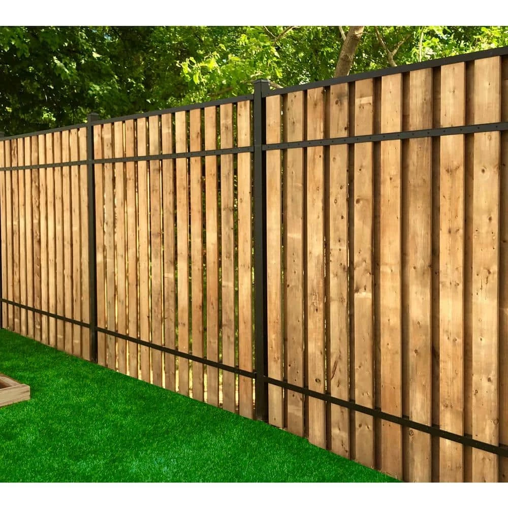 Top 10 😉 3 in. x 2 in. x 92.5 in. Black Aluminum Cap Rail for the Top of Slip Fence Vertical Fence System by Slipfence ✔️ 4 Top 10 😉 3 in. x 2 in. x 92.5 in. Black Aluminum Cap Rail for the Top of Slip Fence Vertical Fence System by Slipfence ✔️ - Image 2