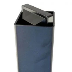 Coupon ⌛ 4 in. x 4 in. x 124 in. Black Aluminum Fence Post Includes Post Cap by Slipfence 👏 -Cheap Fence Gates Plus Store black slipfence metal fence posts sf2 pk410 c3 1000