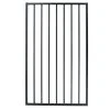 Best reviews of ❤️ Pro Series 2.75 ft. x 4.8 ft. Black Steel Fence Gate by US Door & Fence 🤩 -Cheap Fence Gates Plus Store black us door fence metal fence gates g2ghds33x58us 64 1000