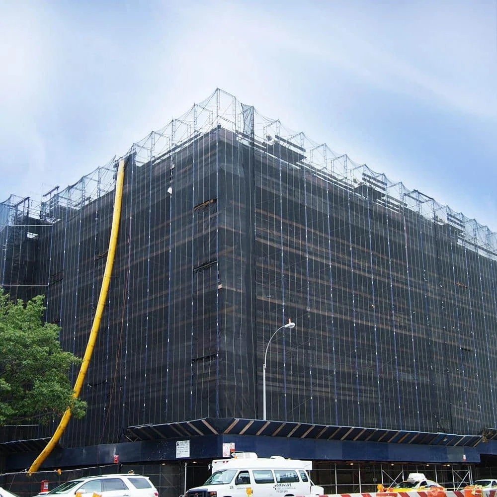 Outlet 🥰 10 ft. x 150 ft. Black Fire Resistant Debris Safety Netting by BOEN 🛒 4 Outlet 🥰 10 ft. x 150 ft. Black Fire Resistant Debris Safety Netting by BOEN 🛒 - Image 2