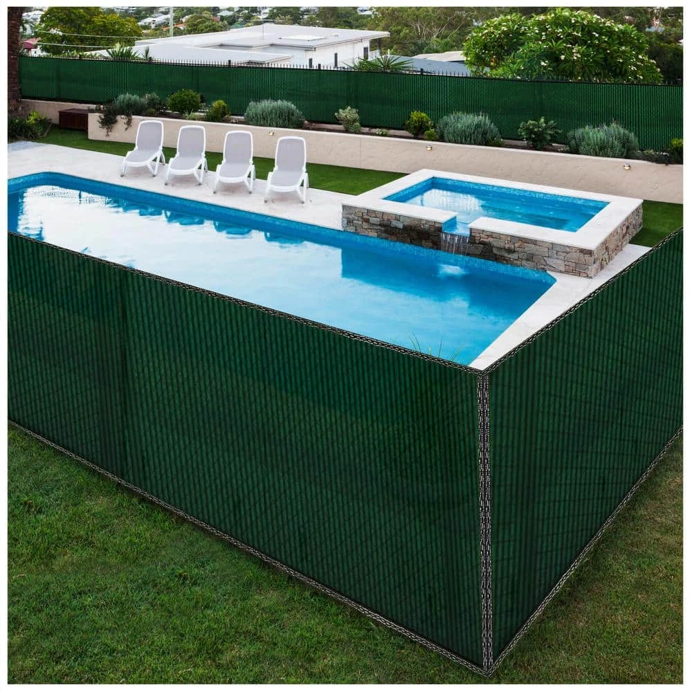 Flash Sale 🤩 68 in. x 150 ft. Green Privacy Fence Screen Netting Mesh with Reinforced Eyelets for Chain link Garden Fence by BOEN 😀 9 Flash Sale 🤩 68 in. x 150 ft. Green Privacy Fence Screen Netting Mesh with Reinforced Eyelets for Chain link Garden Fence by BOEN 😀 - Image 7
