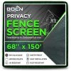 Flash Sale 🤩 68 in. x 150 ft. Green Privacy Fence Screen Netting Mesh with Reinforced Eyelets for Chain link Garden Fence by BOEN 😀 2 Flash Sale 🤩 68 in. x 150 ft. Green Privacy Fence Screen Netting Mesh with Reinforced Eyelets for Chain link Garden Fence by BOEN 😀 -Cheap Fence Gates Plus Store boen snow fencing pn 30005 64 1000
