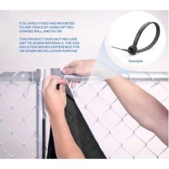 Best Pirce ⌛ 6 ft. X 150 ft. Black Privacy Fence Screen Netting Mesh with Reinforced Eyelets for Chain link Garden Fence by BOEN ⌛ 16 Best Pirce ⌛ 6 ft. X 150 ft. Black Privacy Fence Screen Netting Mesh with Reinforced Eyelets for Chain link Garden Fence by BOEN ⌛ -Cheap Fence Gates Plus Store boen snow fencing pn 30006 1f 1000