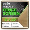 Discount 👏 6 ft. x 20 ft. Beige Privacy Fence Screen Netting Mesh with Reinforced Grommet for Chain link Garden Fence by BOEN 🧨 1 Discount 👏 6 ft. x 20 ft. Beige Privacy Fence Screen Netting Mesh with Reinforced Grommet for Chain link Garden Fence by BOEN 🧨 -Cheap Fence Gates Plus Store boen snow fencing pn 30054 64 1000