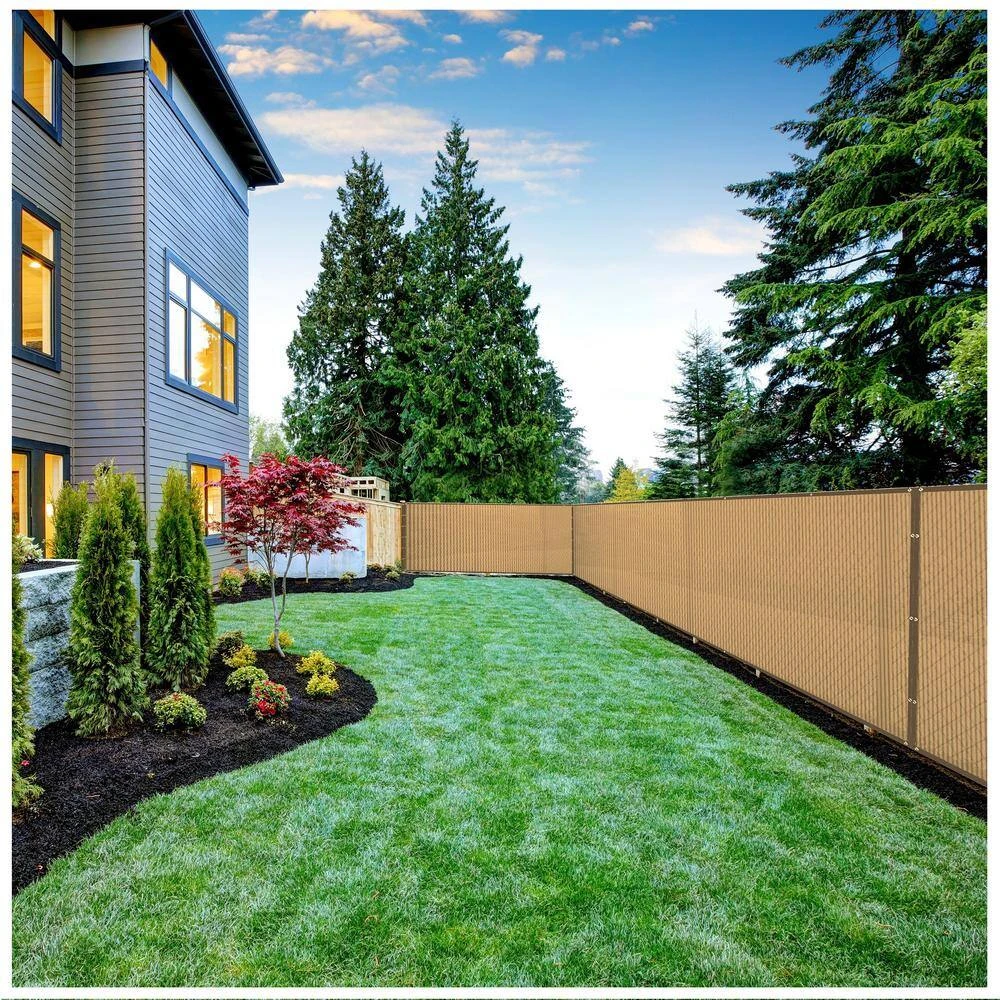 Discount ๐ 6 ft. x 20 ft. Beige Privacy Fence Screen Netting Mesh with Reinforced Grommet for Chain link Garden Fence by BOEN ๐งจ 10 Discount ๐ 6 ft. x 20 ft. Beige Privacy Fence Screen Netting Mesh with Reinforced Grommet for Chain link Garden Fence by BOEN ๐งจ - Image 8