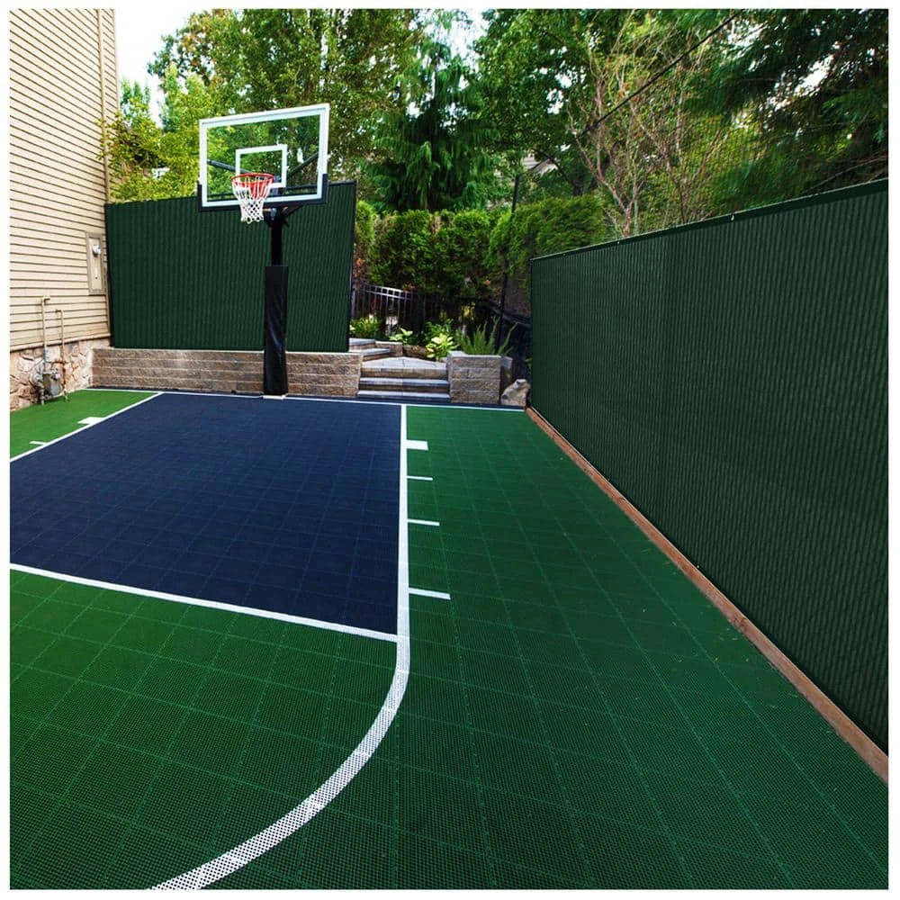 Outlet ๐งจ 6 ft. X 20 ft. Green Privacy Fence Screen Netting Mesh with Reinforced Grommet for Chain link Garden Fence by BOEN โ๏ธ 8 Outlet ๐งจ 6 ft. X 20 ft. Green Privacy Fence Screen Netting Mesh with Reinforced Grommet for Chain link Garden Fence by BOEN โ๏ธ - Image 6