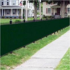Best Sale 🎁 6 ft. x 50 ft. Green Privacy Fence Screen Netting Mesh with Reinforced Grommet for Chain Link Garden Fence (2-Pack) by BOEN 😍 11 Best Sale 🎁 6 ft. x 50 ft. Green Privacy Fence Screen Netting Mesh with Reinforced Grommet for Chain Link Garden Fence (2-Pack) by BOEN 😍 -Cheap Fence Gates Plus Store boen snow fencing pn 300582 4f 1000