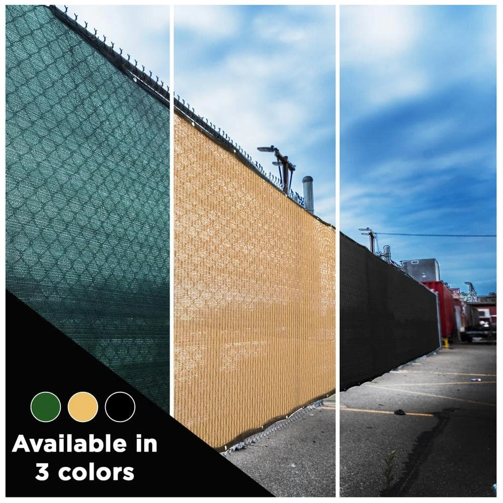Promo ๐ 4 ft. X 50 ft. Black Privacy Fence Screen Netting Mesh with Reinforced Grommet for Chain link Garden Fence by BOEN โจ 11 Promo ๐ 4 ft. X 50 ft. Black Privacy Fence Screen Netting Mesh with Reinforced Grommet for Chain link Garden Fence by BOEN โจ - Image 9