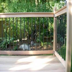 Wholesale ⭐ Vista 3.25 in. x 3.25 in. x 52 in. Cedar Post by Vista Rail 🌟 -Cheap Fence Gates Plus Store brown deck post caps ce9106054w 4f 1000