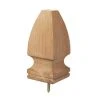 Best deal 🤩 4 in. x 4 in. Gothic Wood Post Cap Finial (6-Pack) by DeckoRail ⭐