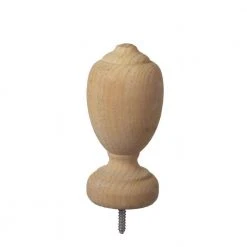 Flash Sale ❤️ 4 in. x 4 in. Traditional Wood Post Cap Finial (6-Pack) by DeckoRail ⭐