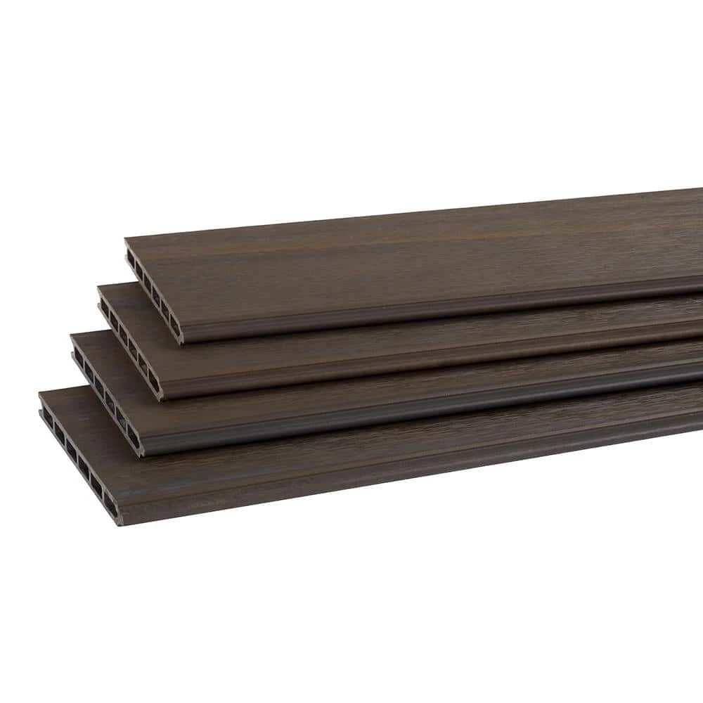 Flash Sale ๐ Evolver .71 ft. x 6 ft. Brown Capped Composite Boards for Fence Panel (4-Pack) by FORTRESS ๐ 4 Flash Sale ๐ Evolver .71 ft. x 6 ft. Brown Capped Composite Boards for Fence Panel (4-Pack) by FORTRESS ๐ - Image 2