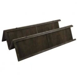 Best Pirce ⌛ 4-Panel Wood Room Divider Louver Partition Screen, 5.6 ft. Tall Folding Privacy Screen for Home Office, Bedroom, Brown by Unbranded ⌛ -Cheap Fence Gates Plus Store brown outdoor privacy screens gm h 397 1f 1000