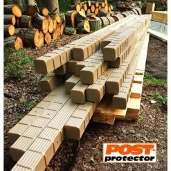 Budget ๐ 4 in. x 4 in. x 42 in. In-Ground Fence Post Decay Protection by Post Protector โ๏ธ 28 Budget ๐ 4 in. x 4 in. x 42 in. In-Ground Fence Post Decay Protection by Post Protector โ๏ธ -Cheap Fence Gates Plus Store brown post protector composite fence posts 4442 fa 1000