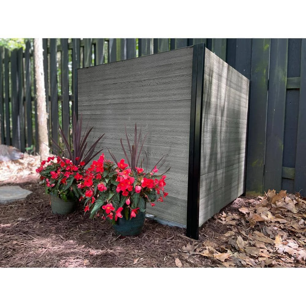 Hot Sale ๐ Lincoln 3.5 ft x 3.6 ft. Charcoal Vinyl Screen Kit (2-Pack) by Enclo Privacy Screens ๐ฅฐ 4 Hot Sale ๐ Lincoln 3.5 ft x 3.6 ft. Charcoal Vinyl Screen Kit (2-Pack) by Enclo Privacy Screens ๐ฅฐ - Image 2