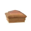 New ⭐ 4 in. x 4 in. Wood Copper High Top Post Cap by DeckoRail 💯 -Cheap Fence Gates Plus Store copper deckorail deck post caps 186756 64 1000
