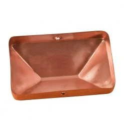 Budget 🛒 4 in. x 6 in. Copper Pyramid Slip Over Fence Post Cap by Protectyte 🔔 -Cheap Fence Gates Plus Store copper protectyte deck post caps hdc4x6py 1d 1000