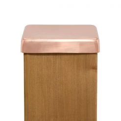 Promo ๐ 6 in. x 6 in. Copper Flat Top Slip Over Fence Post Cap with 3/4 in. Lip and Screws by Protectyte ๐ 9 Promo ๐ 6 in. x 6 in. Copper Flat Top Slip Over Fence Post Cap with 3/4 in. Lip and Screws by Protectyte ๐ -Cheap Fence Gates Plus Store copper protectyte deck post caps hdc534ft 4f 1000