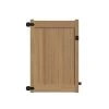 Best Pirce 🔔 Linden 4 ft. W x 6 ft. H Cypress Vinyl Un-Assembled Fence Gate by Veranda ✨ -Cheap Fence Gates Plus Store cypress veranda vinyl fence gates 73025433 64 1000