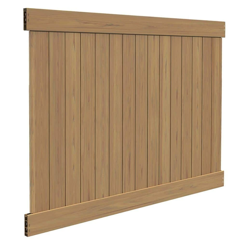 Cheapest 🔔 Linden 6 ft. H x 8 ft. W Cypress Vinyl Privacy Fence Panel Kit by Veranda ⌛ 5 Cheapest 🔔 Linden 6 ft. H x 8 ft. W Cypress Vinyl Privacy Fence Panel Kit by Veranda ⌛ - Image 3