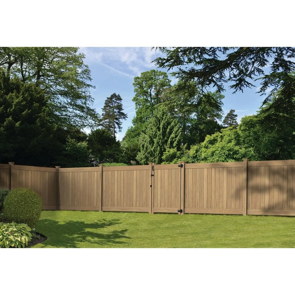 Cheapest 🔔 Linden 6 ft. H x 8 ft. W Cypress Vinyl Privacy Fence Panel Kit by Veranda ⌛ 7 Cheapest 🔔 Linden 6 ft. H x 8 ft. W Cypress Vinyl Privacy Fence Panel Kit by Veranda ⌛ - Image 5