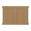 Cheapest 🔔 Linden 6 ft. H x 8 ft. W Cypress Vinyl Privacy Fence Panel Kit by Veranda ⌛ -Cheap Fence Gates Plus Store cypress veranda vinyl fence panels 73014524 64 1000