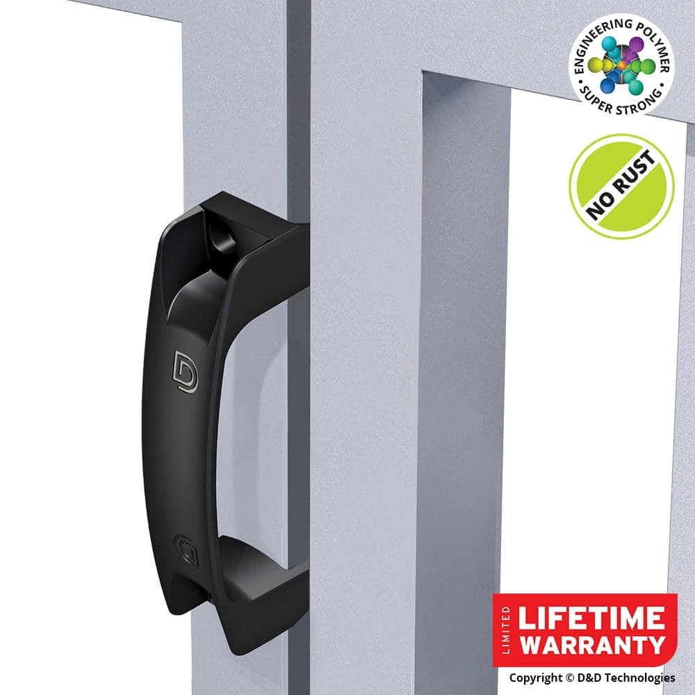 Deals π 6-1/2 in. Black Gate Pull by D&D π 4 Deals π 6-1/2 in. Black Gate Pull by D&D π - Image 2