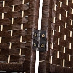 Best reviews of 🔔 6 Panel Screen Room Dividers Folding Privacy Screens by Unbranded ✔️ -Cheap Fence Gates Plus Store dark brown outdoor privacy screens gm h 403 4f 1000