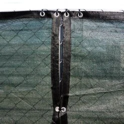 New ⌛ 68 in. x 25 ft. Green Privacy Fence Screen Plastic Netting Mesh Fabric Cover with Reinforced Grommets for Garden Fence by FENCE4EVER 💯 -Cheap Fence Gates Plus Store dark green fence4ever outdoor privacy screens f4e g625fs a 90 44 1000