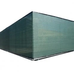 New ⌛ 68 in. x 25 ft. Green Privacy Fence Screen Plastic Netting Mesh Fabric Cover with Reinforced Grommets for Garden Fence by FENCE4EVER 💯 -Cheap Fence Gates Plus Store dark green fence4ever outdoor privacy screens f4e g625fs a 90 4f 1000
