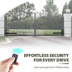 Flash Sale ⌛ Dual Swing Arm Automatic Gate Opener Kit with Remotes by DOORADO 🎉 -Cheap Fence Gates Plus Store doorado automatic gate openers sgo 0302 us bnhd 1 31 1000