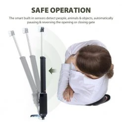 Flash Sale ⌛ Dual Swing Arm Automatic Gate Opener Kit with Remotes by DOORADO 🎉 -Cheap Fence Gates Plus Store doorado automatic gate openers sgo 0302 us bnhd 1 fa 1000